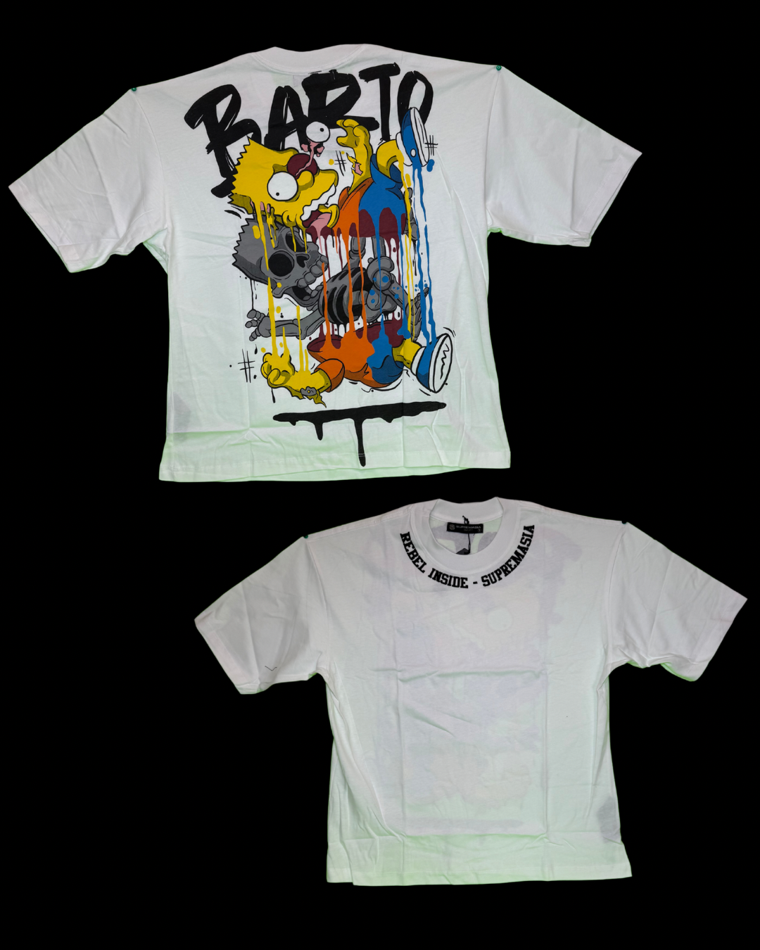 Rebel Inside Oversize T-Shirt – White